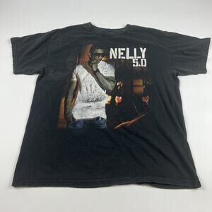 Nelly 5.0 T-Shirt Men’s Medium Y2K Tour 2011 Concert Rap Hip Hop Outkast